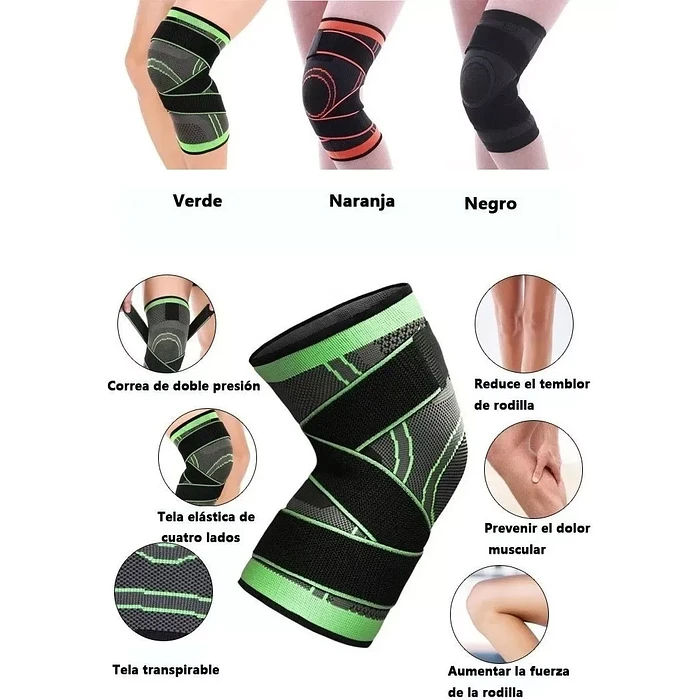 Rodillera de compresión