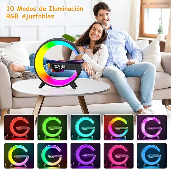 Lampara Speaker de mesa G-led