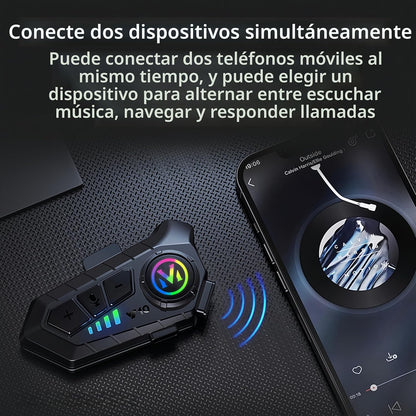 Intercomunicador para casco