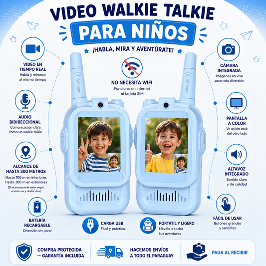Video Walkie Talkie para Niños