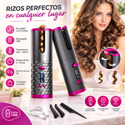 Ondulador de cabello portatil