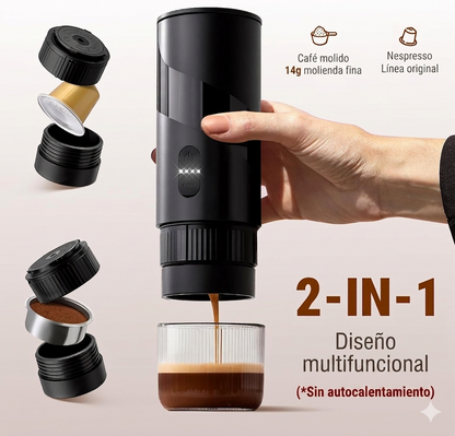 Cafetera de espresso portatil