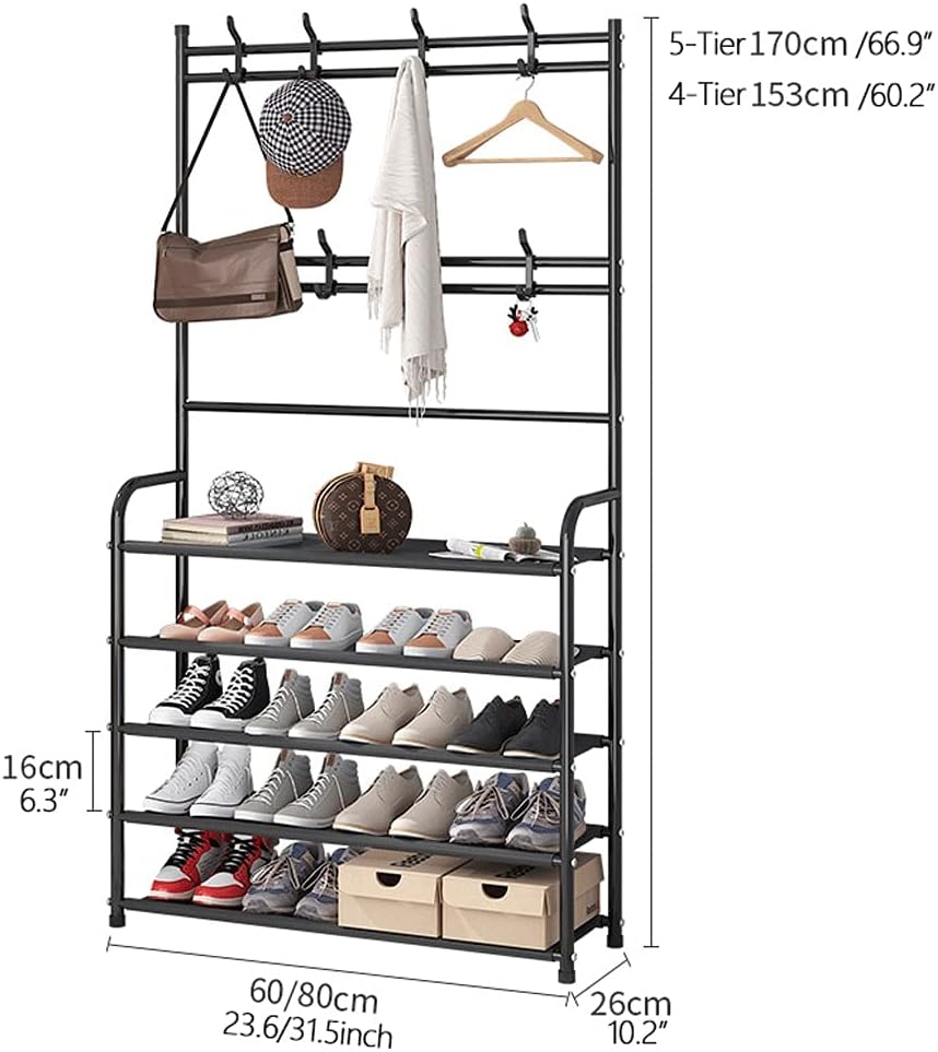 Estante Organizador de Zapatos y Abrigos