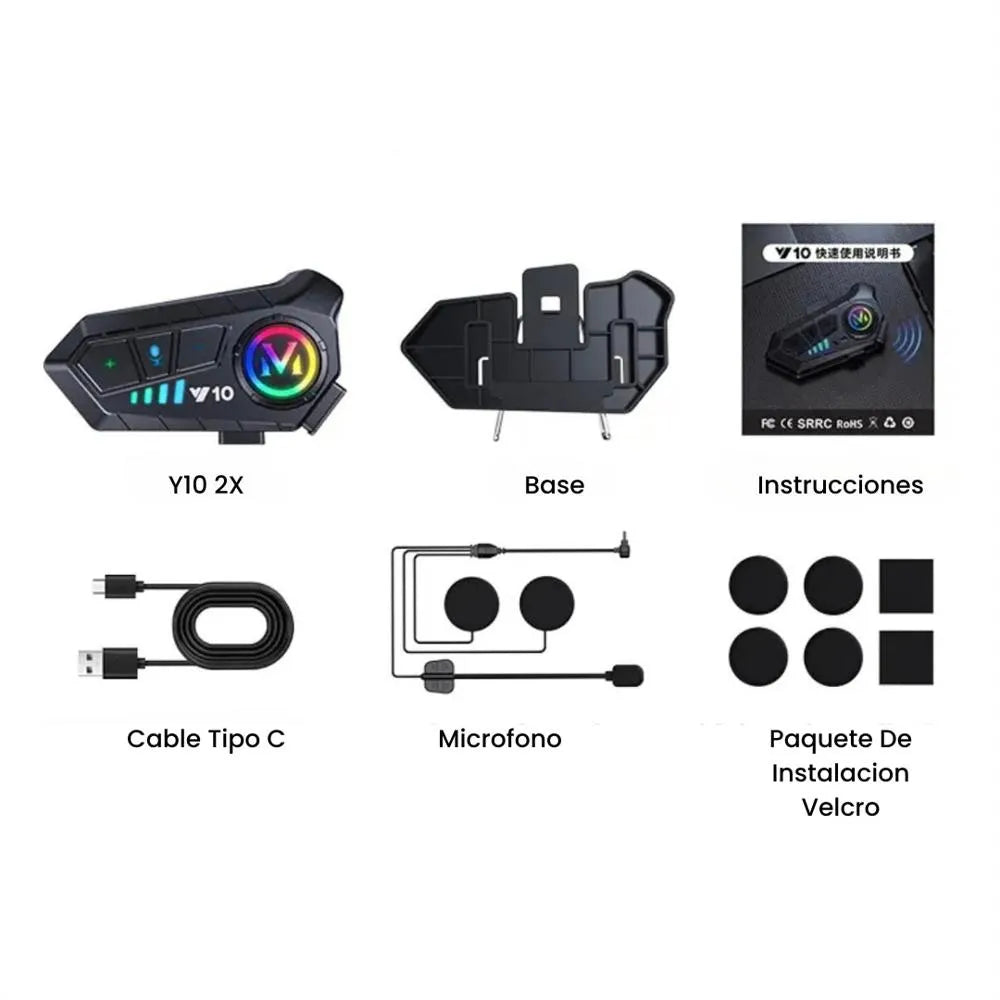 Intercomunicador para casco
