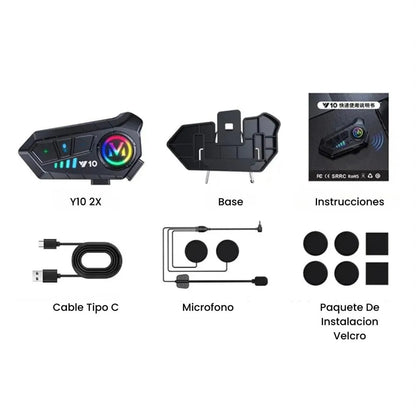 Intercomunicador para casco