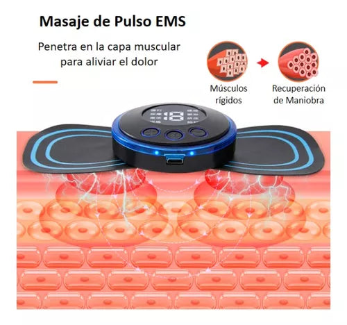 Mini Masajeador Electrico Mariposa EMS