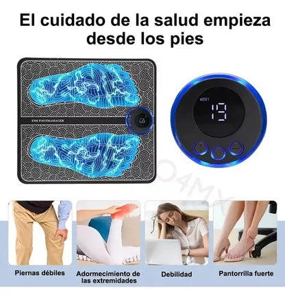 Masajeador Eléctrico Pies Multifuncion con Ems